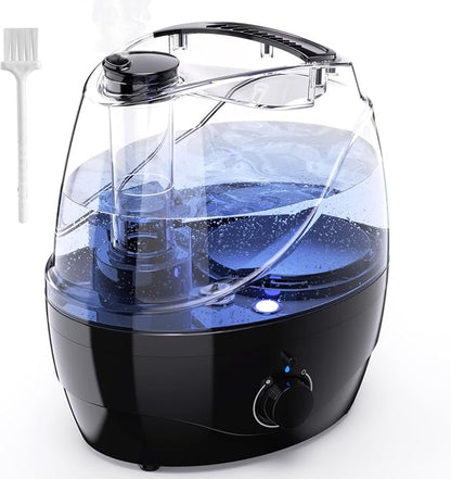Humidifiers for Bedroom and Large Room, 2.2L Cool Mist Humidifier for Baby by Hocyhaoder