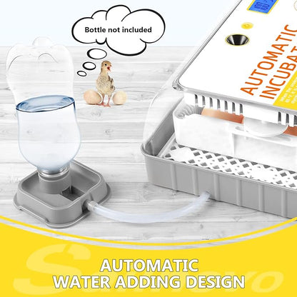 Sailnovo Egg Incubator, 20-60 Eggs Fully Automatic Poultry Hatcher Machine - Image 9