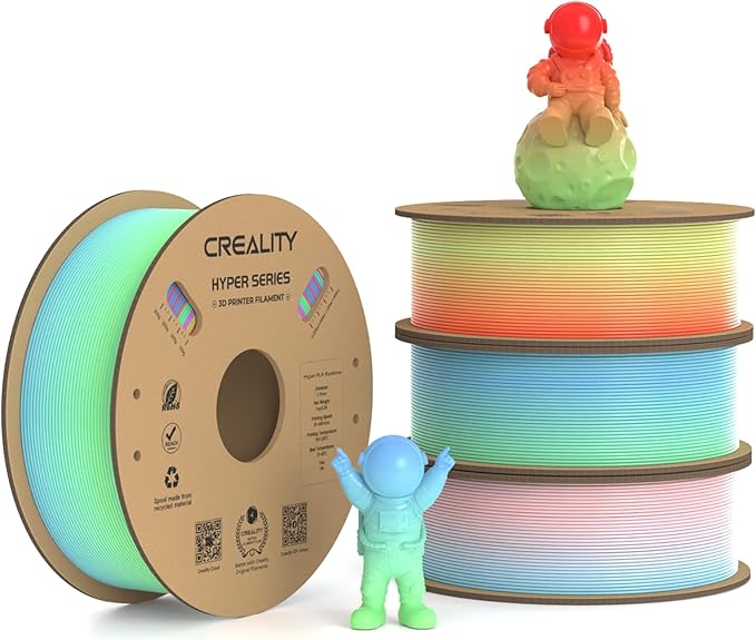 Creality Hyper PLA Filament 1.75mm, 30-300mm/s High Speed 3D Printer Filament by Creality