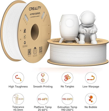 Creality 3D Printer Filament PLA 1.75mm 2KG, Creality Official Hyper PLA - Image 2
