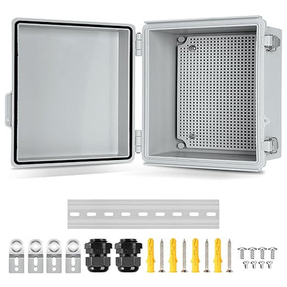 Waterproof Electrical Junction Box, IP67 Plastic Weatherproof Electrical by TOTUFY