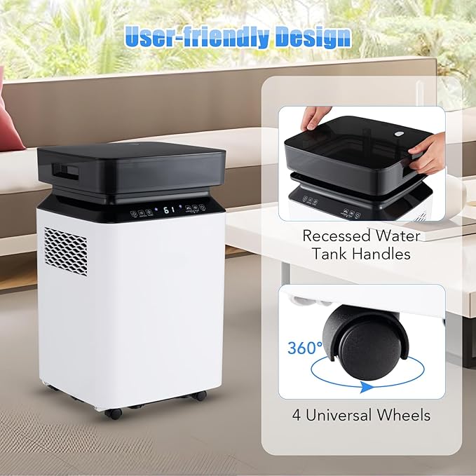 ARLIME 90 Pint Dehumidifier - Image 8