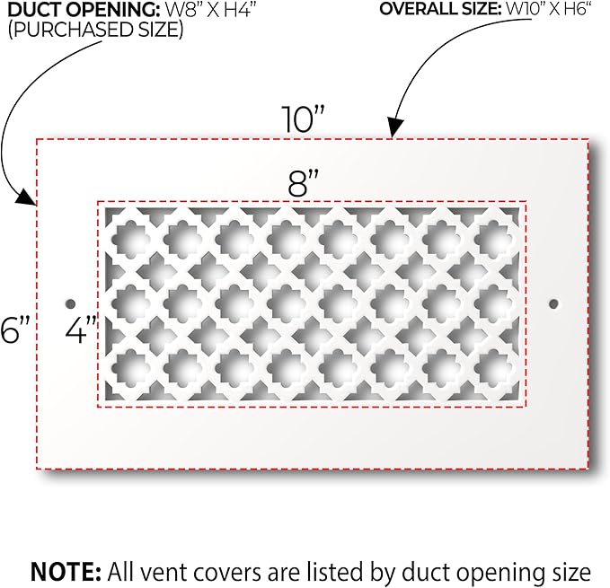 SABA Home Decor Air Vent Cover Grille - Image 2