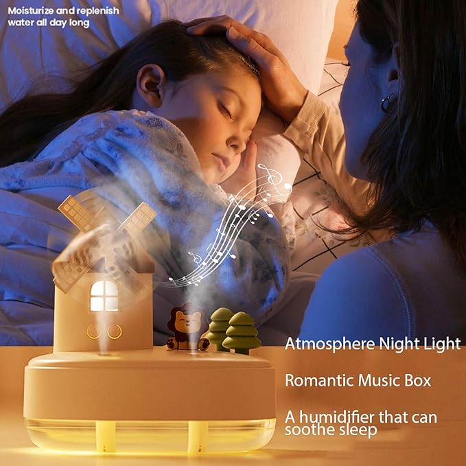 Humidifier for Bedroom, Portable Humidifier, Baby humidifier - Image 4