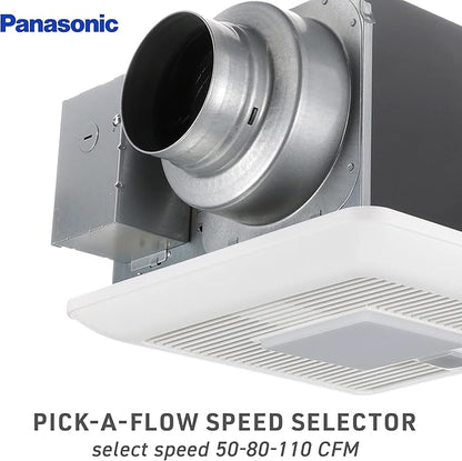 Panasonic WhisperSense Ceiling Mount Bathroom Exhaust Fan - Image 2