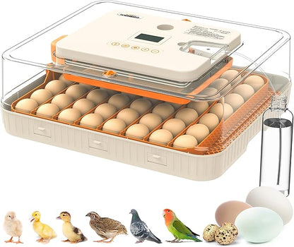 Incubator for Hatching Eggs, 56 Eggs Incubator by WONEGG