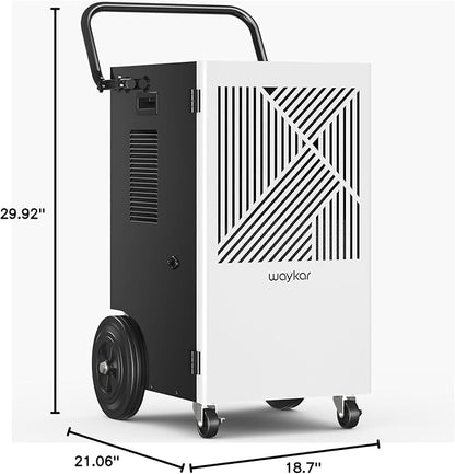 Waykar 155 Pints Commercial Dehumidifier - Image 3