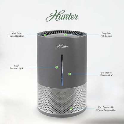 HHE150 Hunter Aspire 4.8L Evaporative Humidifier - Image 2