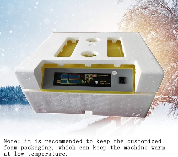 96 Egg Incubator, Efficient Incubator Hatching Eggs, - Image 7