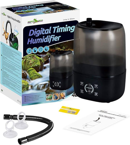 REPTI ZOO 4L Reptile Fogger Mister Tank, Terrariums Digital Tank Timing - Image 7