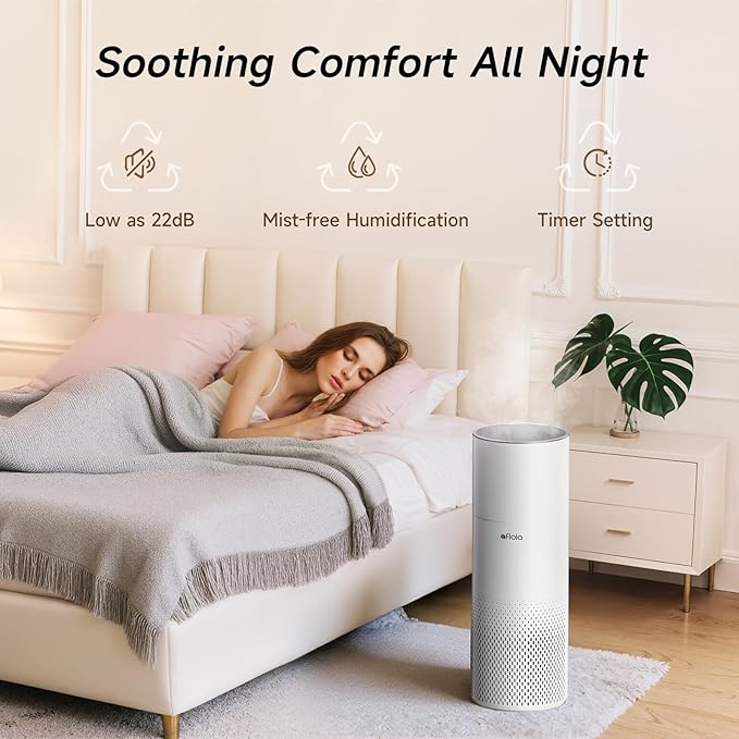Afloia Humidifier and Air Purifier in One, Air Purifier and Evaporative - Image 8