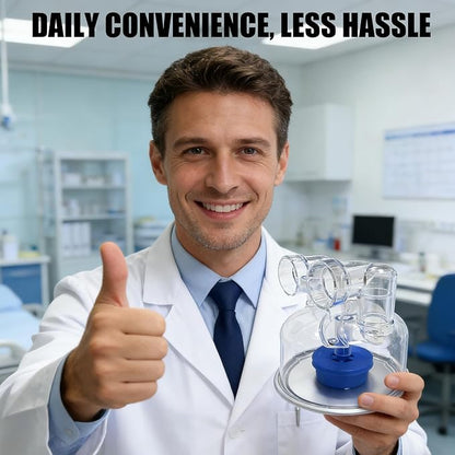 Multipurpose Humidifier Reservoir, Safe Construction, Fit Respiratory Devices - Image 4