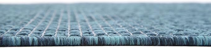 Unique Loom Collection Casual Transitional Solid Heathered Indoor/Outdoor - Image 10