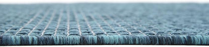 Unique Loom Collection Casual Transitional Solid Heathered Indoor/Outdoor - Image 10