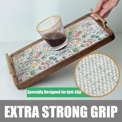 Floral Shelf Drawer Liners, 24IN x 10FT Non Adhesive and Strong Non-Slip - Image 5