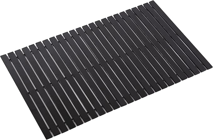 Bath Mat Bathroom Rugs Floor Wood Shower Bathtub Waterproof Non Slip by Fovlaurs