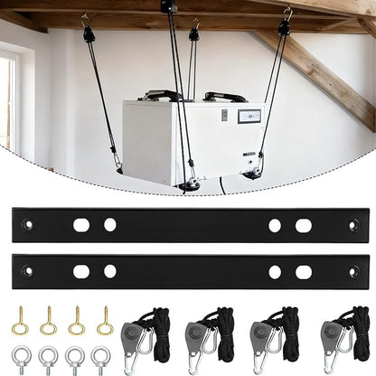 Heavy-Duty Hanging Kit Easily Raises And Lowers Dehumidifier, Helps Reduce by Lonsge