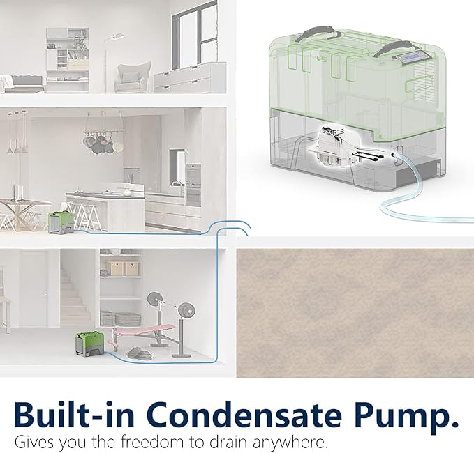 ALORAIR Smart WiFi LGR Commercial Dehumidifier 180 PPD - Image 5