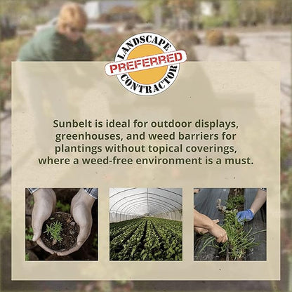 Dewitt 5-Pack Sunbelt Weed Barrier Fabric 3.2 oz, 4 x 300 Feet – Heavy-Duty - Image 9