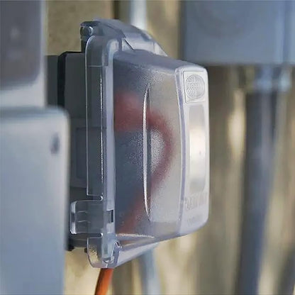 TayMac MM420C 1-Gang Nonmetallic Extra Duty Weatherproof In-Use - Image 4