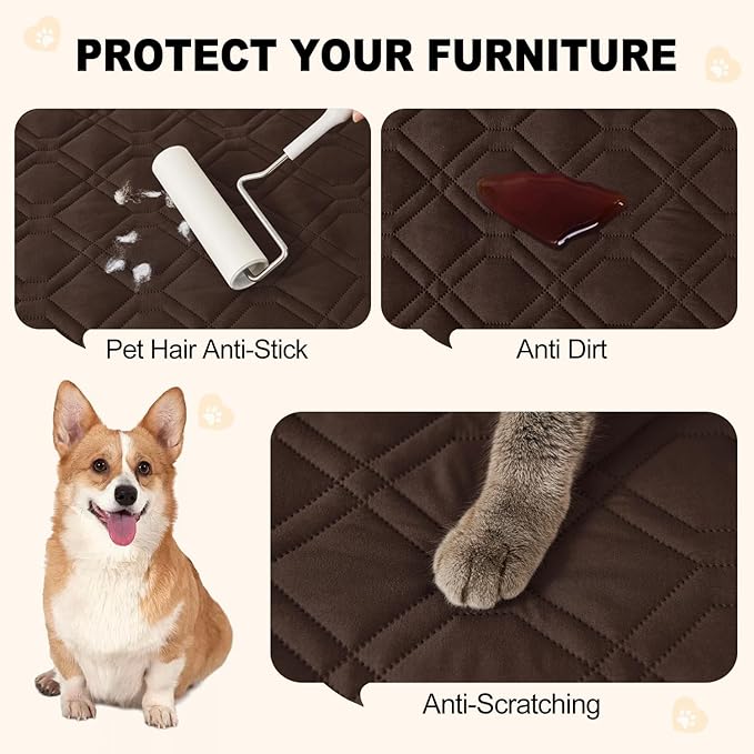 Smiry Reversible Waterproof Couch Covers - Image 4