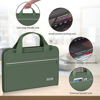 Tamfile Fireproof Accordion File Organizer - Image 4