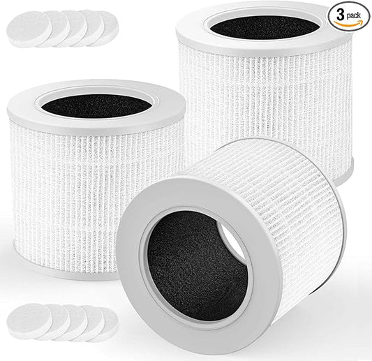 Leemone 3 Pack Core Mini Replacement Filter by Leemone