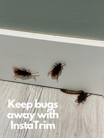 InstaTrim Bug Barrier Sealant for Gaps and Cracks, Self-Adhesive to Keep Out - Image 8