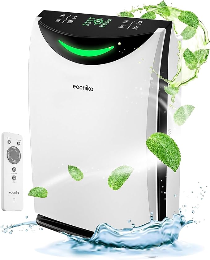 Air Purifier and Humidifier Combo – HEPA Air Purifier by Econika