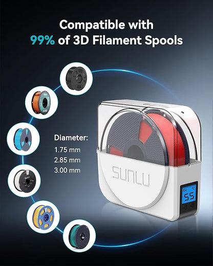 SUNLU Official Filament Dryer S1 Plus, Built-in Circulation Fan, Filament Dryer - Image 5