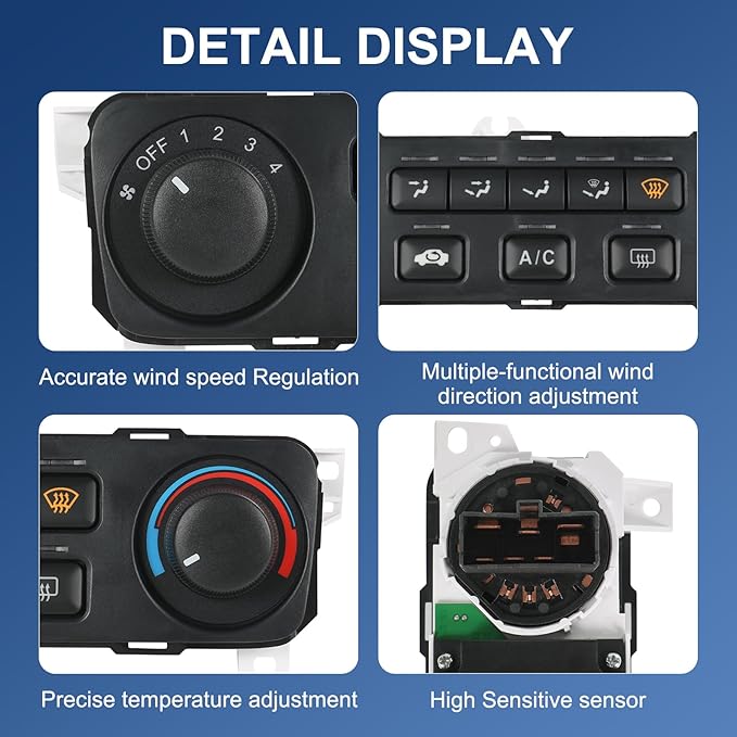 A/C Heater Climate Control Module Compatible - Image 5