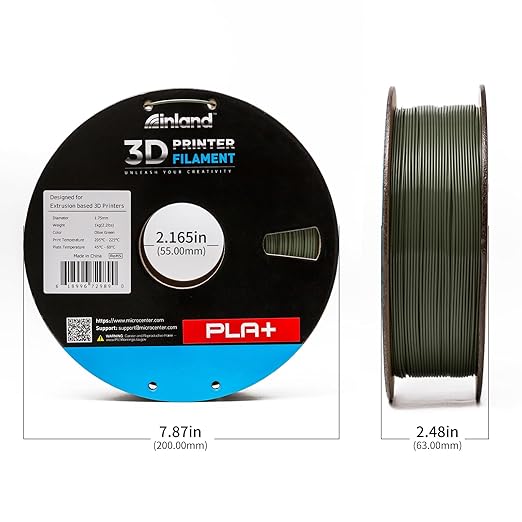 INLAND Micro Center PLA+ 3D Printing Filament 1.75mm - Image 4