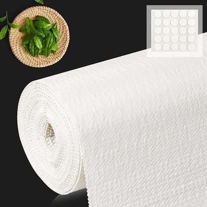 Shelf Liner for Kitchen Cabinets 24" x 240" Non-Adhesive Non-Slip Drawer Liners by MIAONET