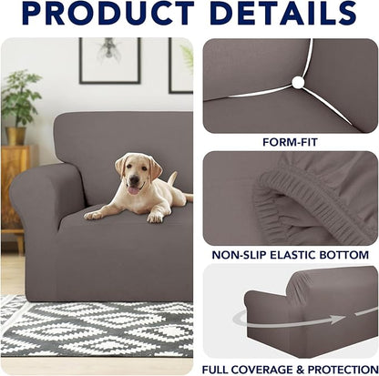PureFit 100% Dual Waterproof Couch Cover Slipcovers - Image 4
