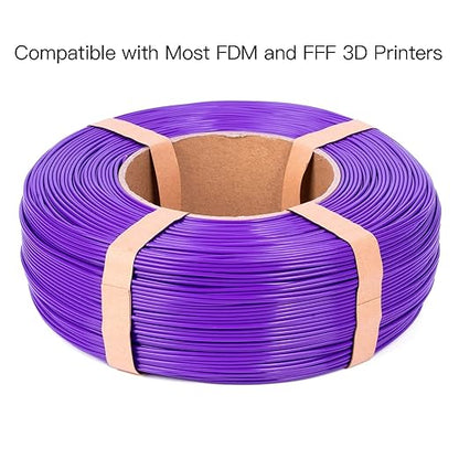 Inland V2 PLA PRO 3D Printer Filament Refill, 1.75mm Spooless Filament - Image 4