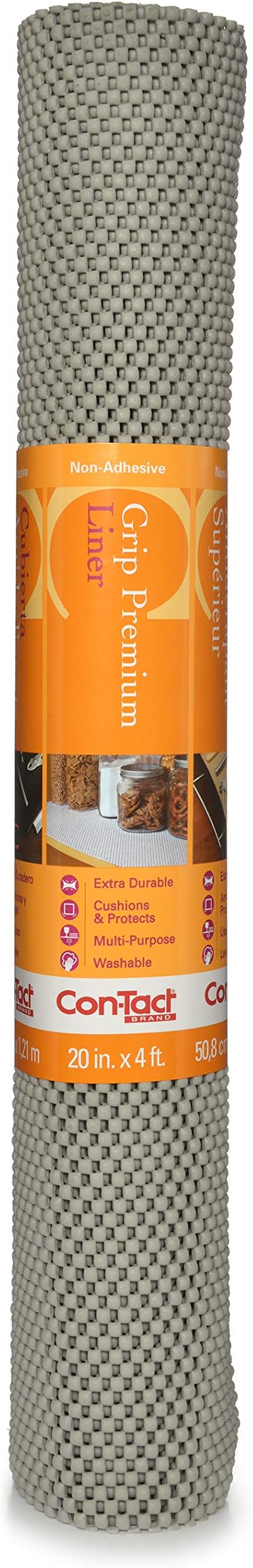 Con-Tact Brand Grip Premium Shelf Liner, Thick and Non-Adhesive Drawer Liner by Kittrich+%28Home%29