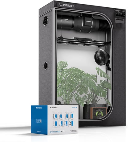 AC Infinity x Athena® Cultivator Kit, Complete 2-Plant Grow Tent System by ACInfinity