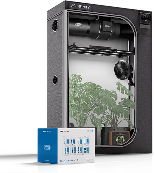 AC Infinity x Athena® Cultivator Kit, Complete 2-Plant Grow Tent System by ACInfinity