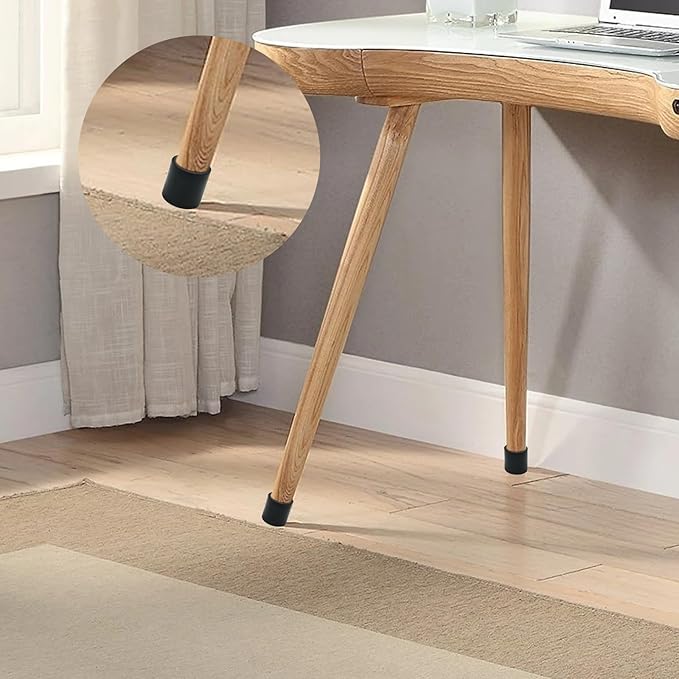 3-13/16" Silicone Chair Leg Floor Protectors, Rubber Chair Leg Caps, Non-Slip - Image 7