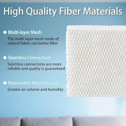 6 Pack MD1-0034 Replacement Humidifier Wick Filters | Compatible - Image 3
