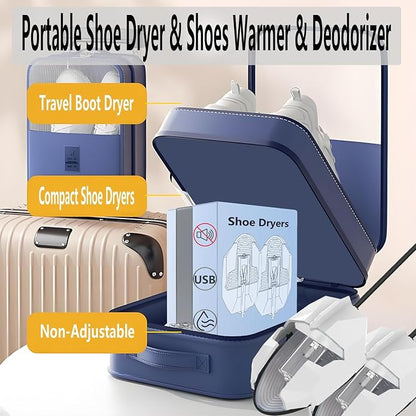 Shoe Dryer and Deodorizer, Boot Warmer & Mute Mode Heating Moisture Remover - Image 4