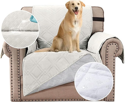 H.VERSAILTEX 100% Waterproof Sofa Slipcover Washable Armchair Cover Non-Slip by HVERSAILTEX
