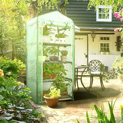 Ohuhu Mini Greenhouse for Indoor Outdoor, Small Plastic Plant Green House - Image 2