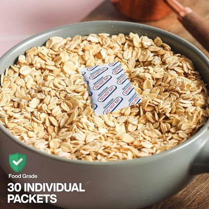 2500cc Oxygen Absorbers for Food Storage, Food Grade Oxygen Absorbers Packets - Image 3