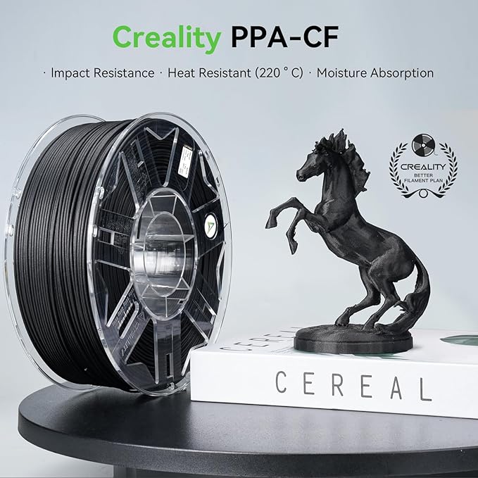 Creality PPA-CF 3D Printer Filament, High-Performance Nylon - Image 3