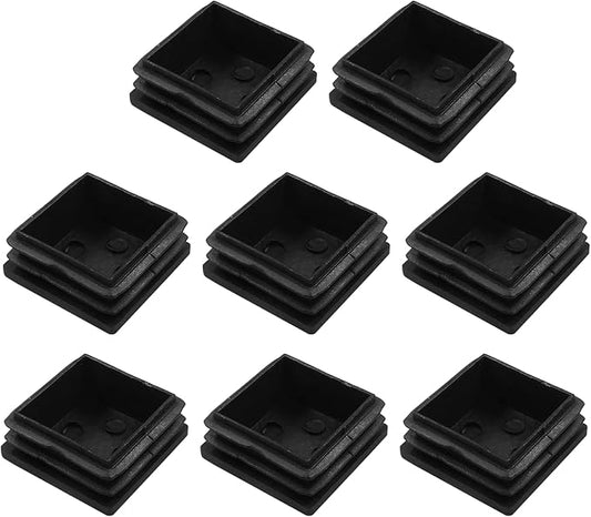8 Pack 1-1/2" Square Plastic Plugs by Bonsicoky