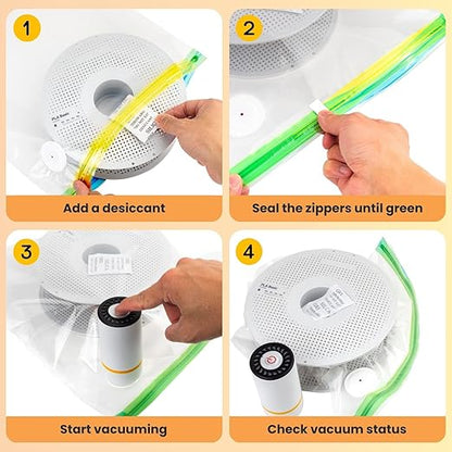 3D Printer Filament Storage Bags Vacuum Storage Bags Kit 3D Printer Accessories - Image 9
