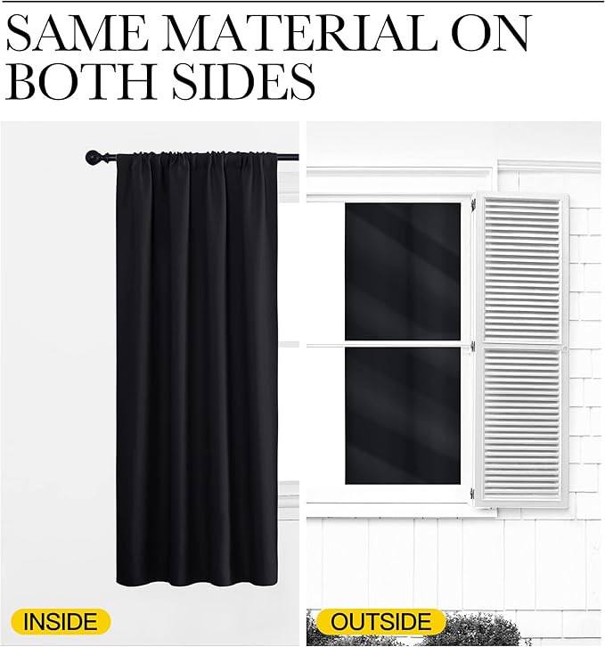 NICETOWN Short Curtains - Image 5
