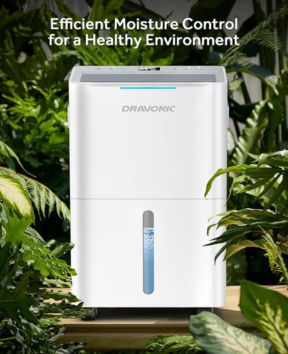 Dehumidifiers for Home with Drain Hose, Smart Humidity Control, 3 Modes for - Image 3