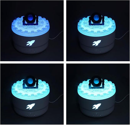 Essential Oil Diffuser Humidifier, Quiet 200ml Cool Mist Humidifier Aromatherapy - Image 8
